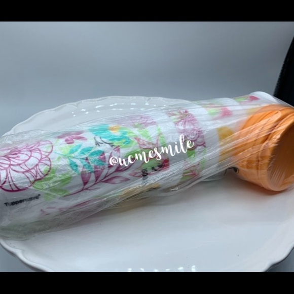 Tupperware Maravilla Birdie Tumbler Set of 4 with Flat Seals - Picture 5 of 5